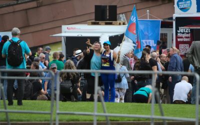 Kundgebung der AfD in Mannheim