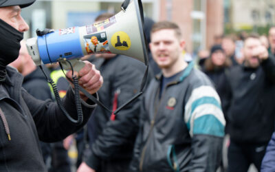 Extrem rechte Demonstration in Aschaffenburg